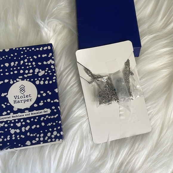 Violet Harper Layered Necklace and Bracelet Set - Picture 5 of 5